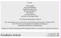 eine Anzeige