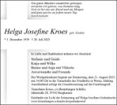 eine Anzeige