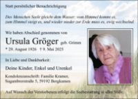 eine Anzeige